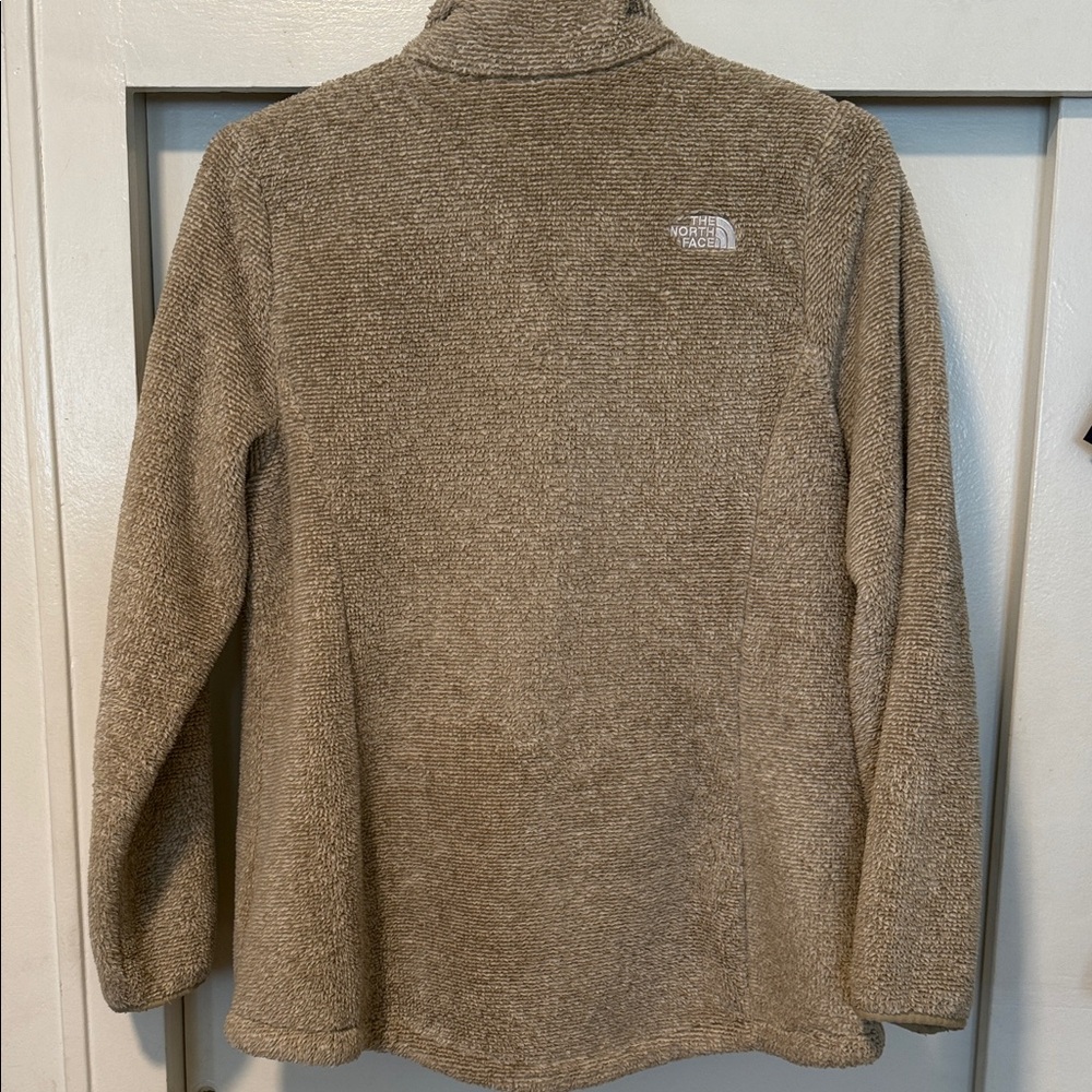 The North Face Women's Cozy Tan Teddy Jacket - Picture 4 of 6